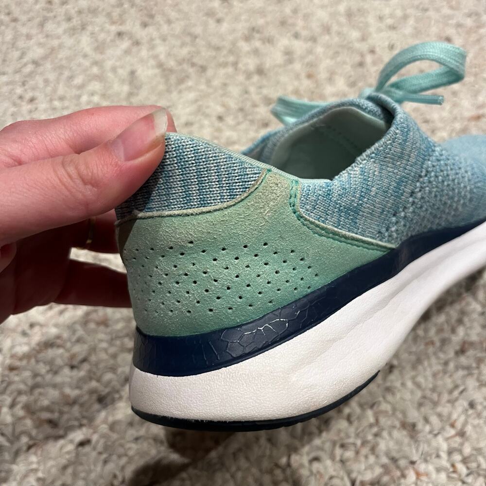 Kizik Lima Spearmint Green Hands Free Sneakers Sz 8 Womens Mens 6.5 Comfort - Picture 4 of 9